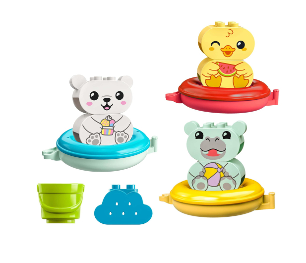 LEGO DUPLO 10965 Pływający pociąg ze zwierzątkami - 1032156 - zdjęcie 3